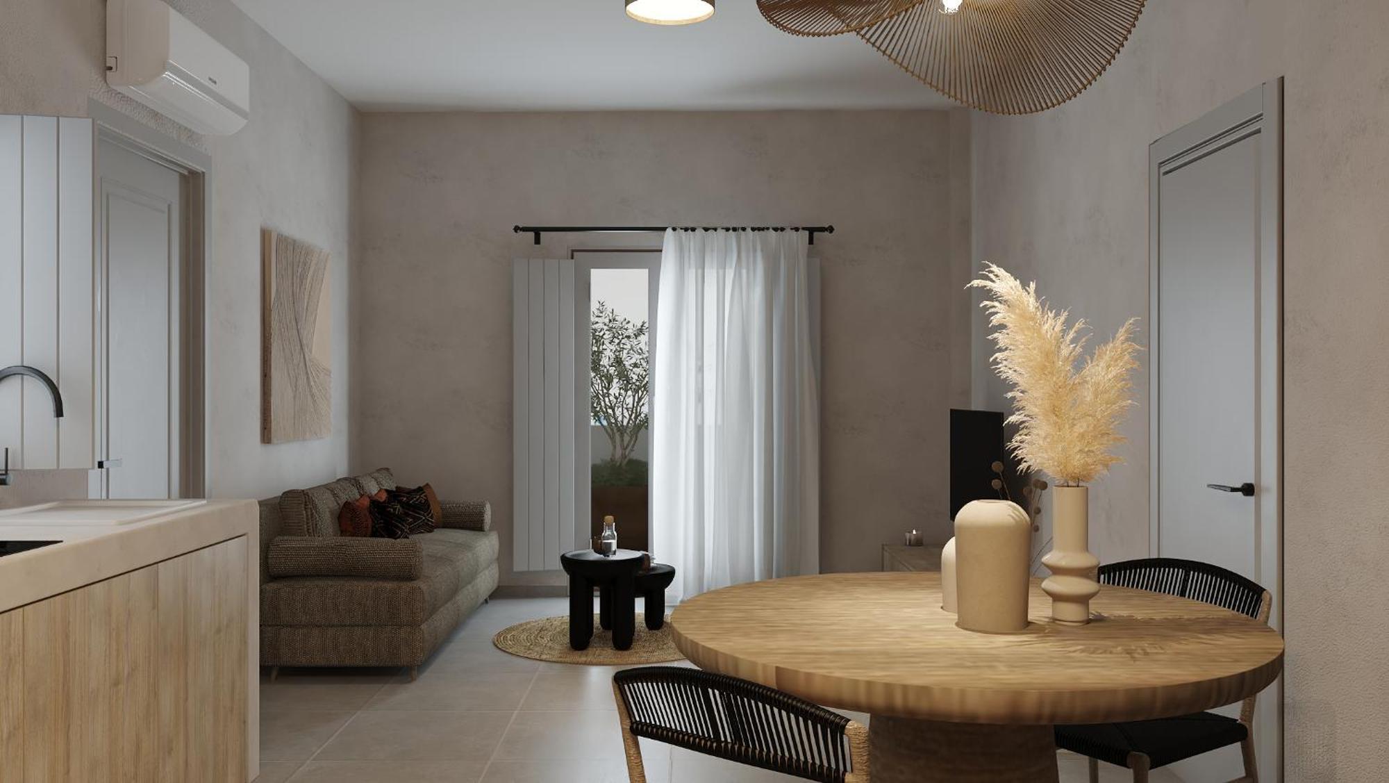 Santorini Family Apartments Kamari  Bagian luar foto